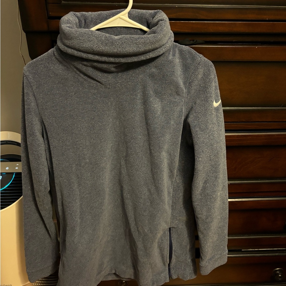Nike Dark Blue Dri-FIT Pullover